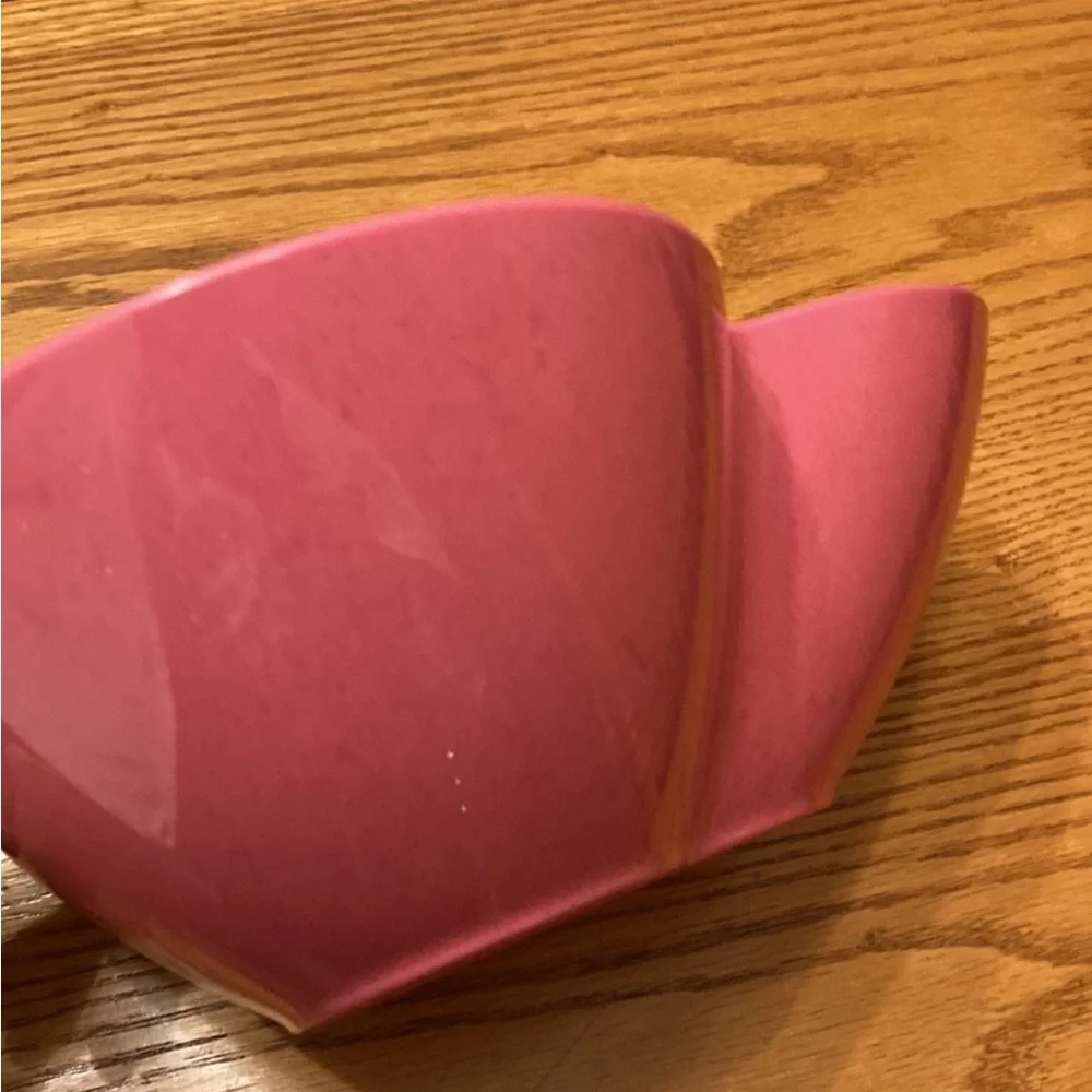 Heart Shaped Cake Pan and Mixing Bowl Set EUC